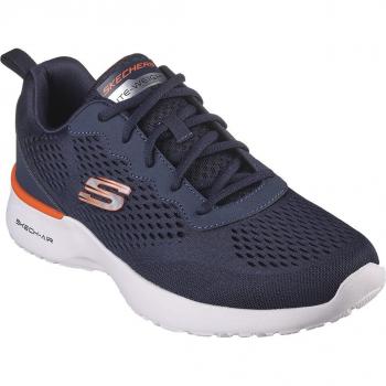 Skechers Scarpe sportive uomo Skech Air Dynamight Tuned Up Navy / Orange EU 46