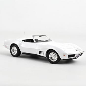 NOREV 189038 1:18 Chevrolet Corvette C3 Cabriolet Can Am Weiß, 1969