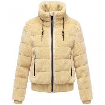 Navahoo Fleecejacke Schneepuder 14 für Damen Beige M