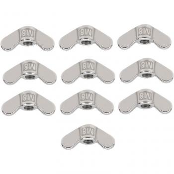 Kit de Fixation : 10 Ecrous à Oreilles M8