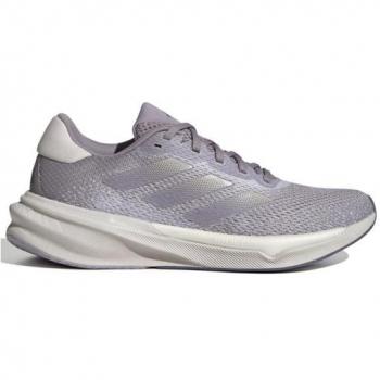 Adidas Women's Fig/Grey Supernova Stride Running Sneakers