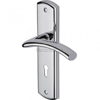 Centaur Design Lever Lock Set in Chrome