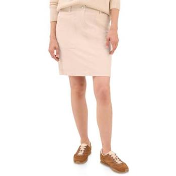Cecil Cordrock Damen 28 – Beige, 98% Baumwolle, 2% Elasthan, knielänge