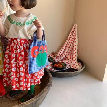 Zomer Meisjes Bloemenrok Casual Katoen 1-7 Jaar