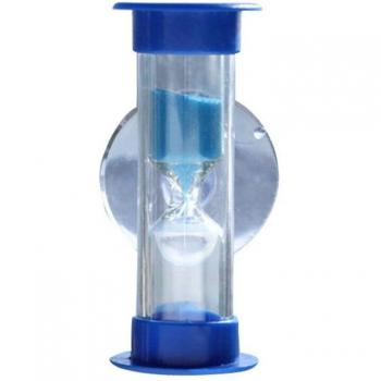 3PCS Toothbrush Sand Timer 3-Minute Shower Timer Multicolor Kids Hourglass Mini Glass Clock
