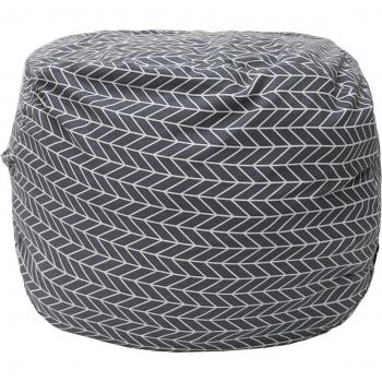 Sac à haricots en peluche 80cm, organisateur de rangement lavable