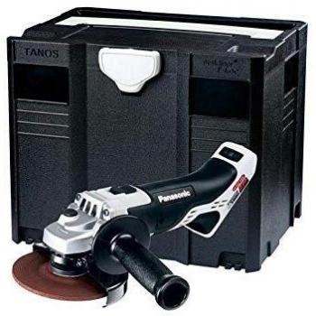 Accu haakse slijper Panasonic EY46A2XT 14,4/18 Volt zonder accu's en lader in systainer