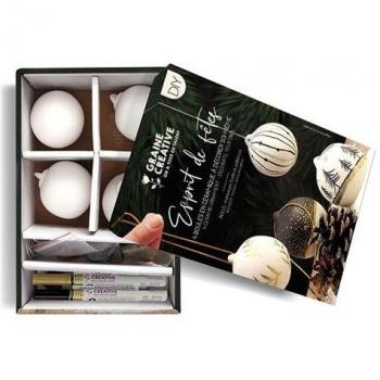 Kerstballen Kunstset Keramiek