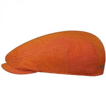 Stetson Descott Linen Flat Cap