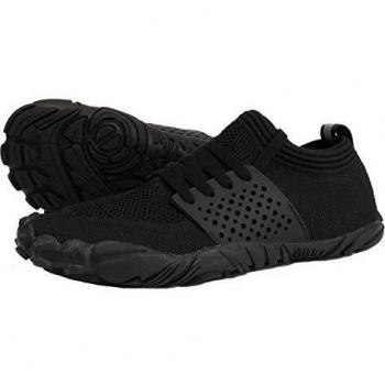 WHITIN FiveFingers Training Runners Barefoot Uomo 5 Dita Nero 43 EU