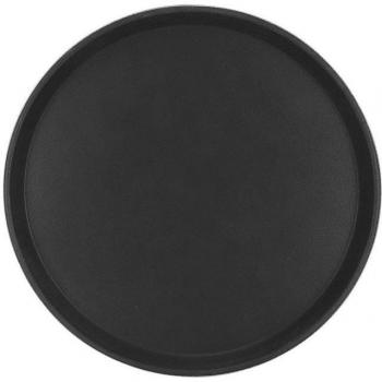 PINTINOX Tablett Professional – 2‑teiliges Set, metallischer Rand, rutschfeste Oberfläche, Ø 40,5 cm