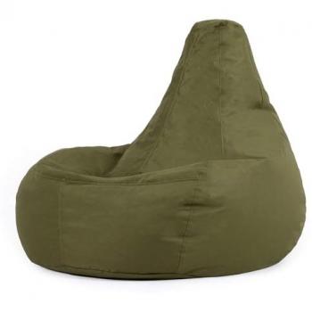 Icon Dalton Khaki Green Water‑Resistant Recliner Bean Bag