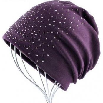 Fashion Rhinestone Skullie Hat for Women