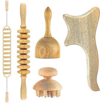 Outil de Maderothérapie 5 en 1 – Pack Anti‑Cellulite