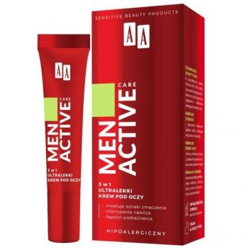 Contorno Occhi AA Men Active Care 15 ml Ultra Light 3‑in‑1