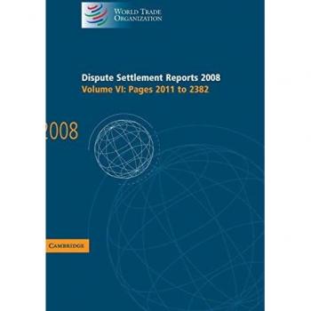 Dispute Settlement Reports 2008