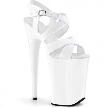 Pleaser INFINITY‑997 Damen-Flip-Flops Weiß EU 36