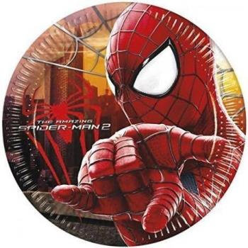 Spider-Man Themed Paper Plates (Pack of 8)