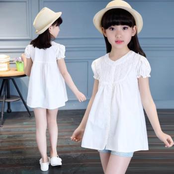 Summer Girl Tops for Children 6-12 Years JW3550