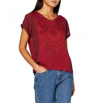 XS Rosso Mandala Detroit T-Shirt