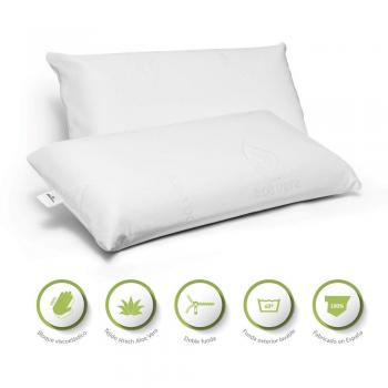 Oreiller Agatha à fermeté moyenne en mousse