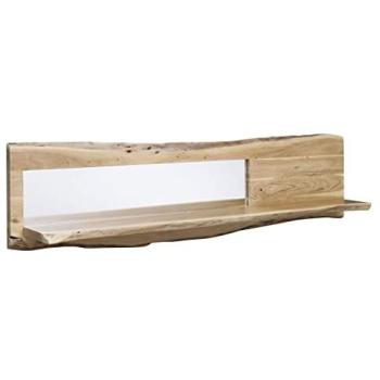 Étagère Acacia Laqué avec Miroir 706