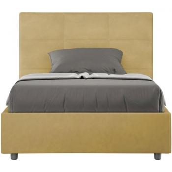 Letto Imbottito 1½ 120x190 Mikà senza rete ocra