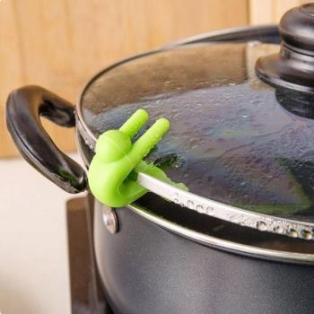 2pcs Silicone Pot Cover Kitchen Accessory