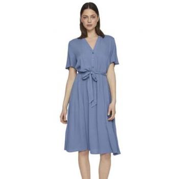 Vila Moashly Vestito Corto Maniche Brevi Coronet Blu 40