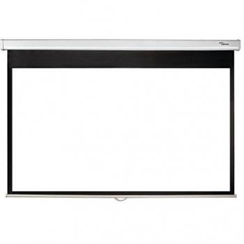 Optoma DS-9084PMG+ 84 Diagonal 16:9 Pull Down Projector Screen