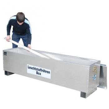 Bauer Leuchtstoffröhren-Box AL-D 150nach ADR/RID 1.1.3.10c, Aluminium
