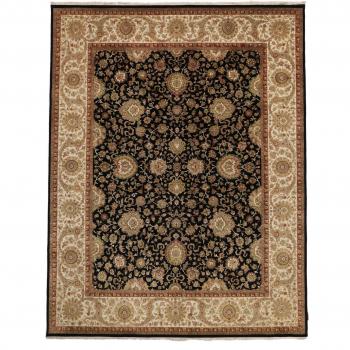 Alfombra India Sarough 235x303 Anudada a Mano