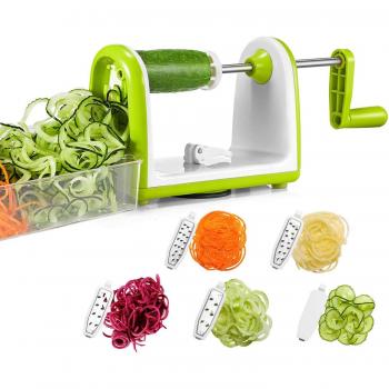 Affettatrice per Verdure a Spirale con Contenitore Bonsenkitchen