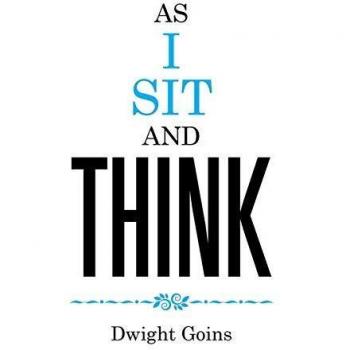 As i sit and think paperback