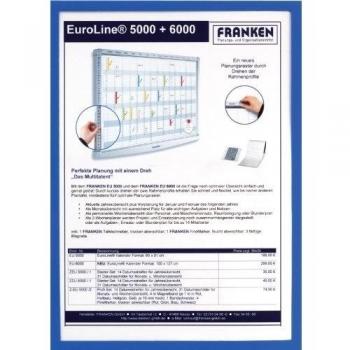 FRANKEN Magnet-Tasche FRAME IT X-tra!Line, DIN A5, blau