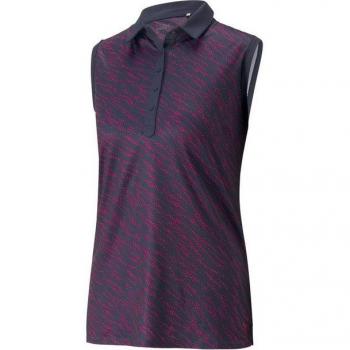 PUMA Damen‑Golfpolo L – Cloudspun Whitewater, ohne Ärmel