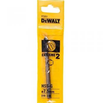 DeWalt Extreme 2 Metal Drill Bit 7.5mm Single Pack