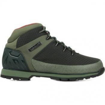 Botas Timberland Euro Sprint Fabric a prueba de agua Verde Bosque