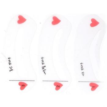 Pochoirs à sourcils pour femmes