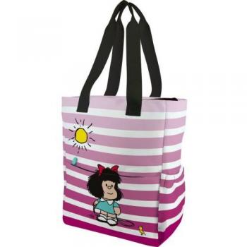 Mafalda Birdie 24 Tote con diseño grafoplástico