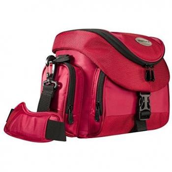 Mantona Premium Photo Bag Rosso e Nero