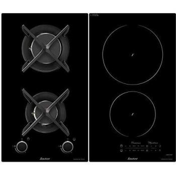 Table de cuisson à induction et vitrocéramique SAUTER SPI9332MB