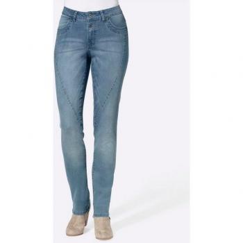 Bleu Blanchi Jeans Helline Femme Coupé Boyfriend 26