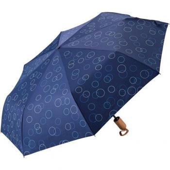 EuroSCHIRM® Mini-Regenschirm Marine und Blau