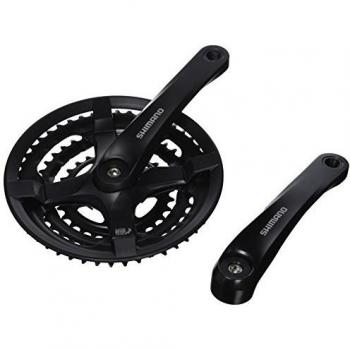 Kit Pédalier Shimano 6550 Manivelle 170 mm Plateaux 48/38/28 avec Boîtier Alu