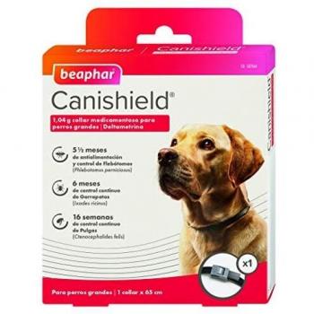 Collar antiparasitario CANISHIELD BEAPHAR 65 cm