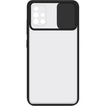 Coque Ksix Duo Soft Cam Protect Noire pour Samsung A51