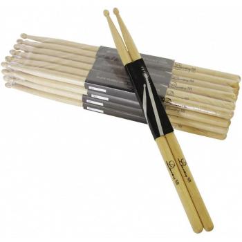 Batteria Acustica Dimavery DDS-5B con Bacchette e Mazze Marrone
