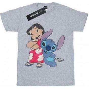 Lilo & Stitch Kids Classic T‑Shirt (Gray)
