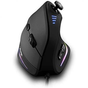 Komfort-Maus ZeLotes – Vertikale Ergonomie für PC & Laptop